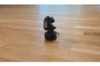 Brelok czarny skoczek Brelok czarny skoczek